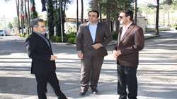 بازدید مدیران امور پشتیبانی و دانشجویی دانشگاه علوم پزشکی و خدمات بهداشتی درمانی شیراز از پروژه‌های بازسازی بیمارستان اعصاب و روان استاد محرری